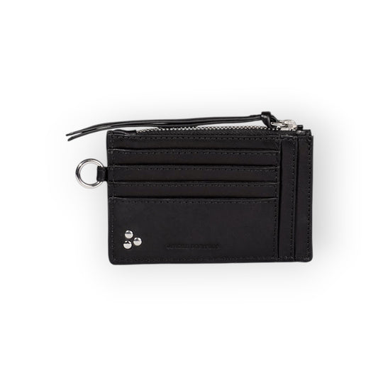 Lucky porte cartes Vachette Noir Silver - Jérôme Dreyfuss