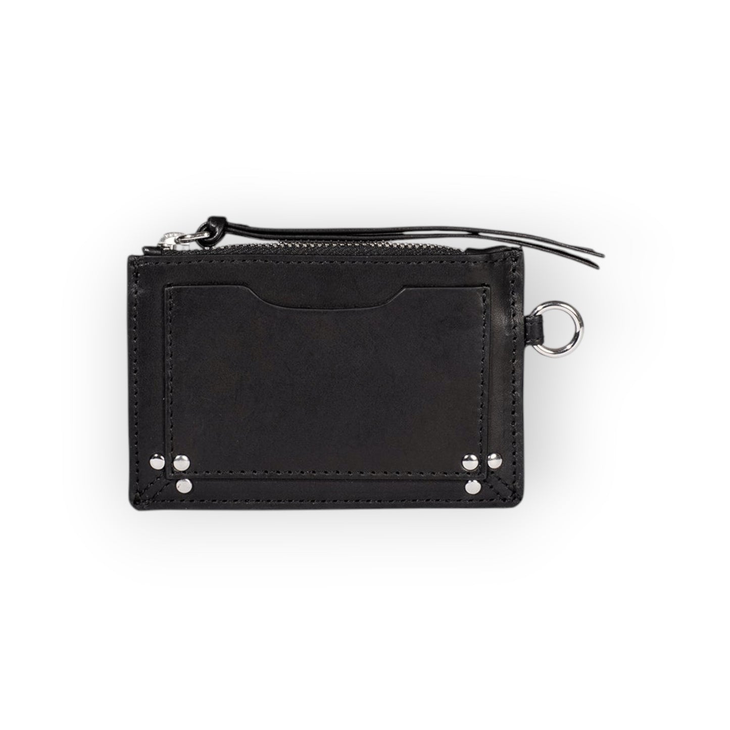 Lucky porte cartes Vachette Noir Silver - Jérôme Dreyfuss