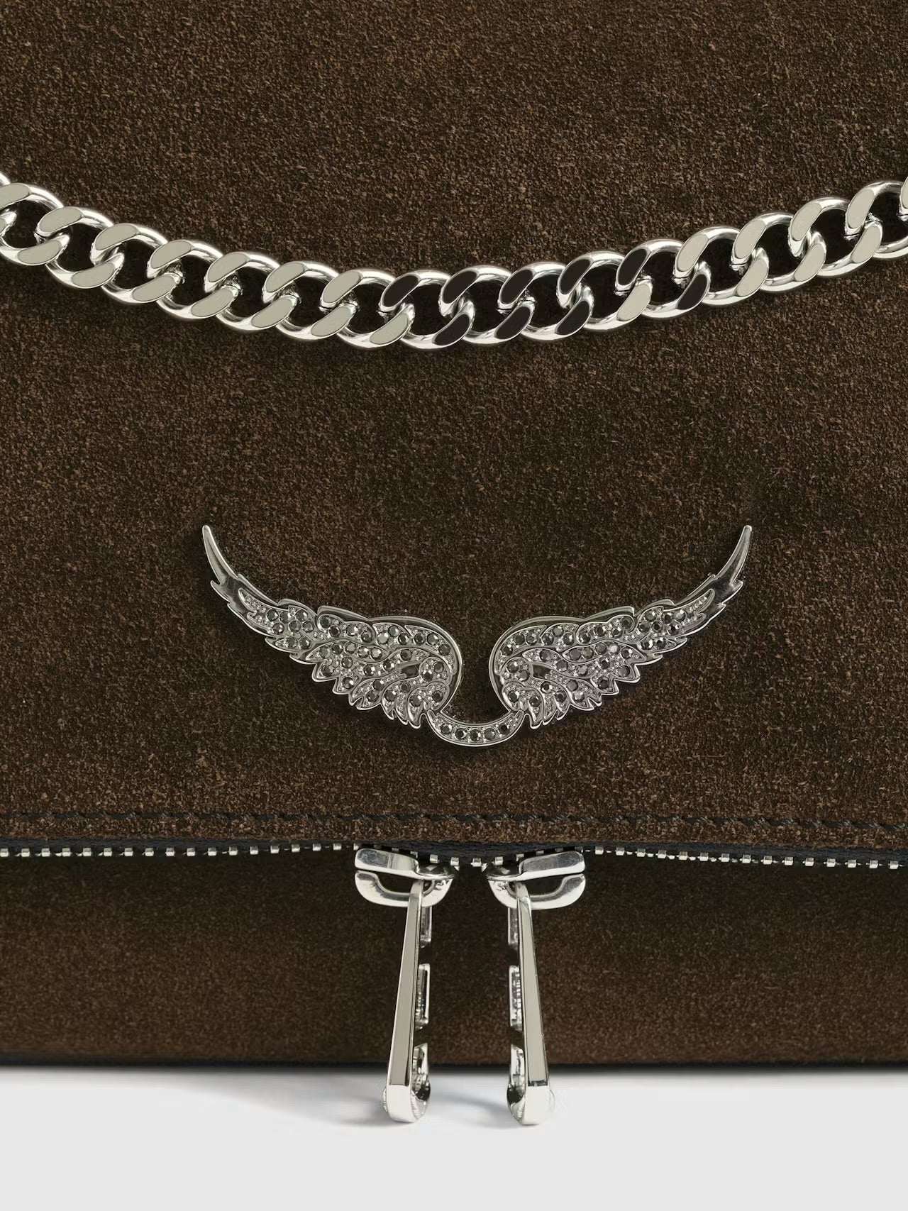 Rock II Suède Clutch - Zadig & Voltaire