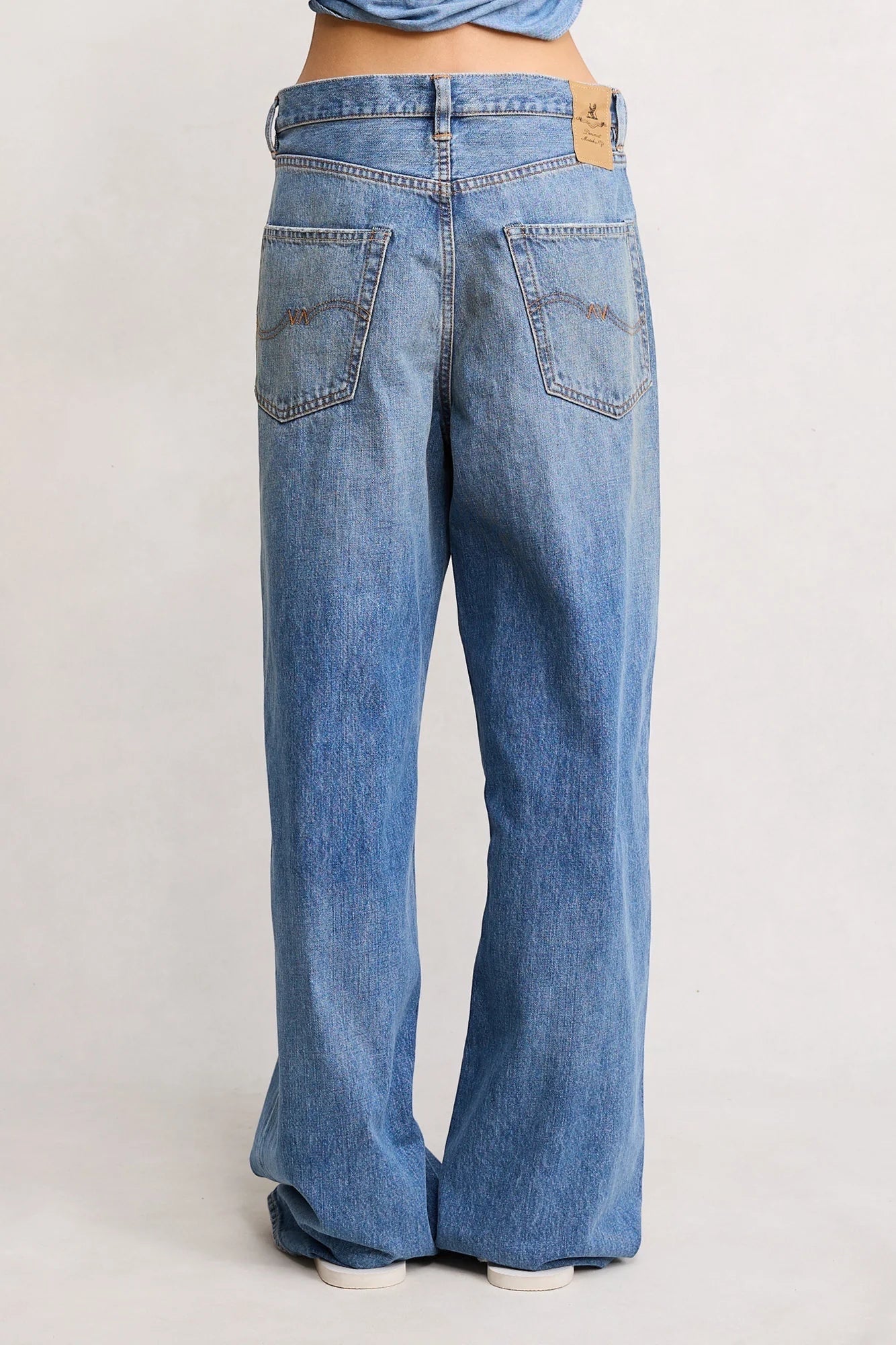 Teri Wide Leg Rehan Blue - Denimist