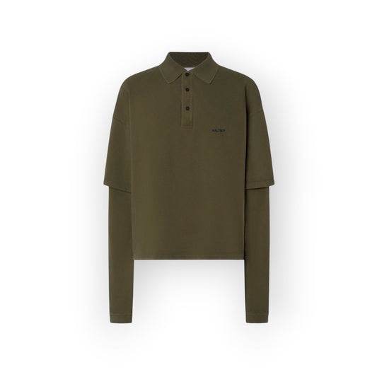 Longsleeve Polo - Halfboy