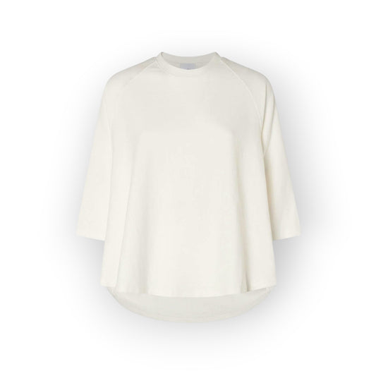 Sweat T-Shirt White - Halfboy