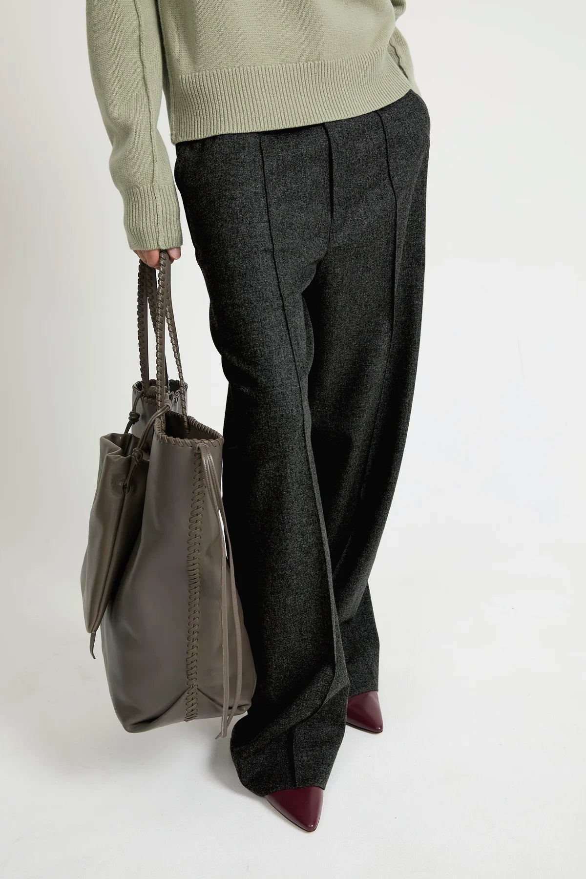Pantalon Aube Gris - Laurence Bras