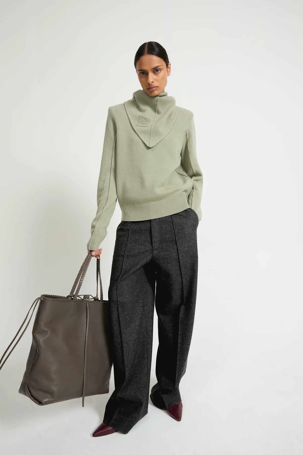Pantalon Aube Gris - Laurence Bras