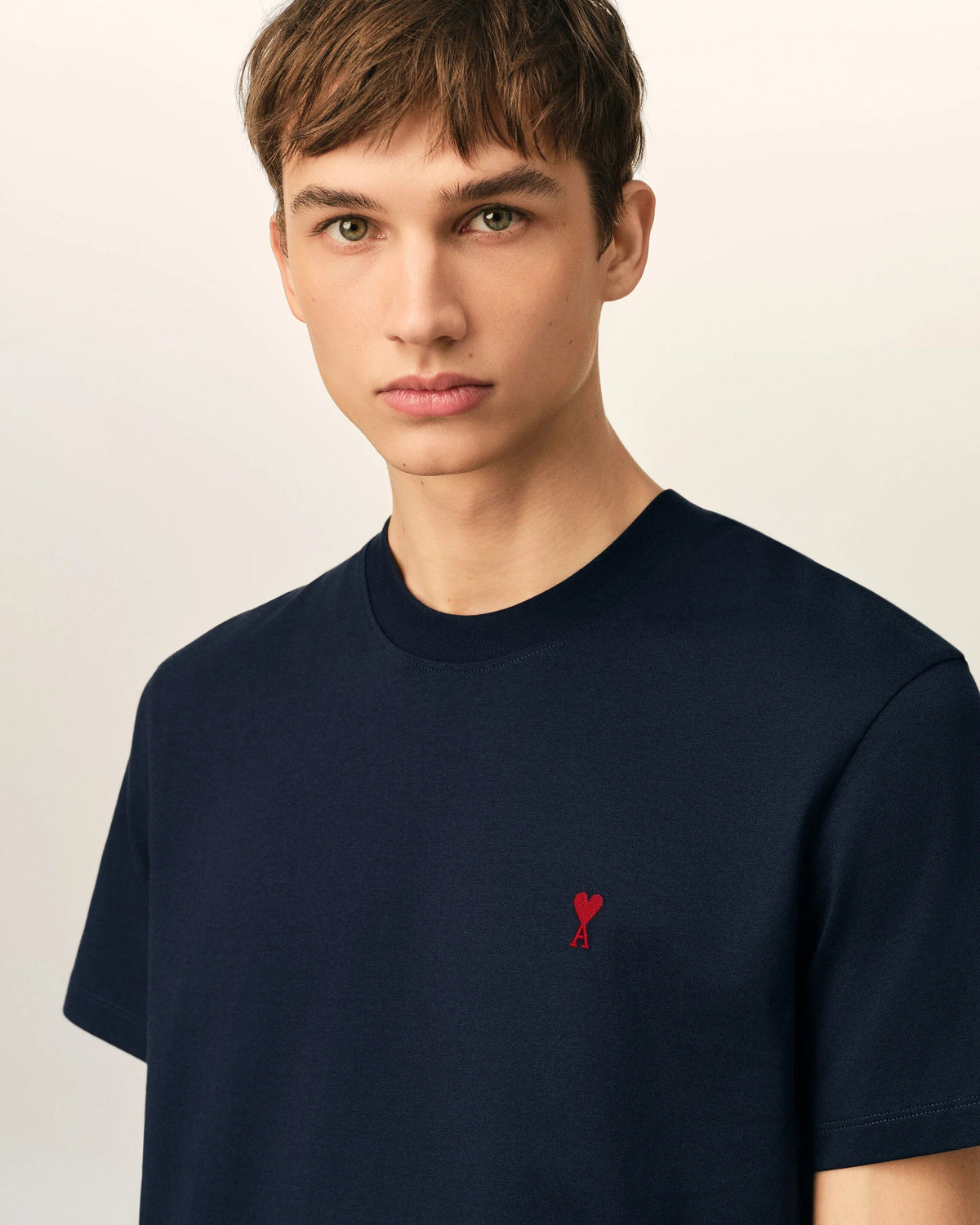 T-shirt Bleu Nuit - Ami Paris
