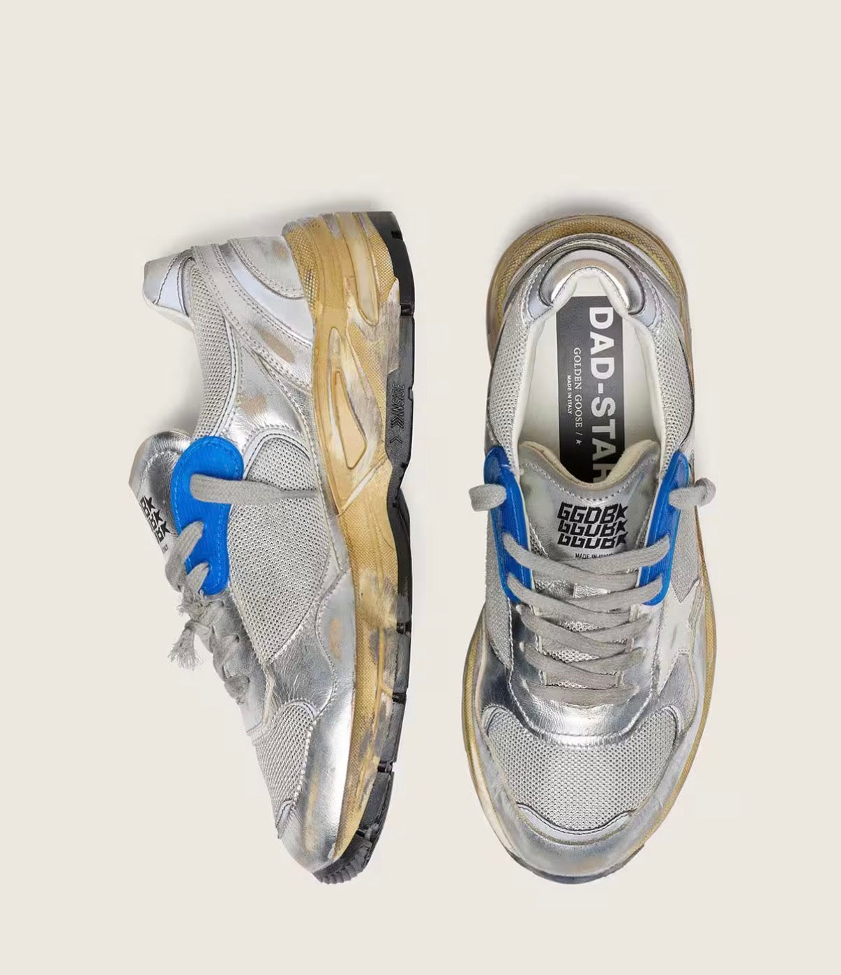 Running Dad Silver - Golden Goose