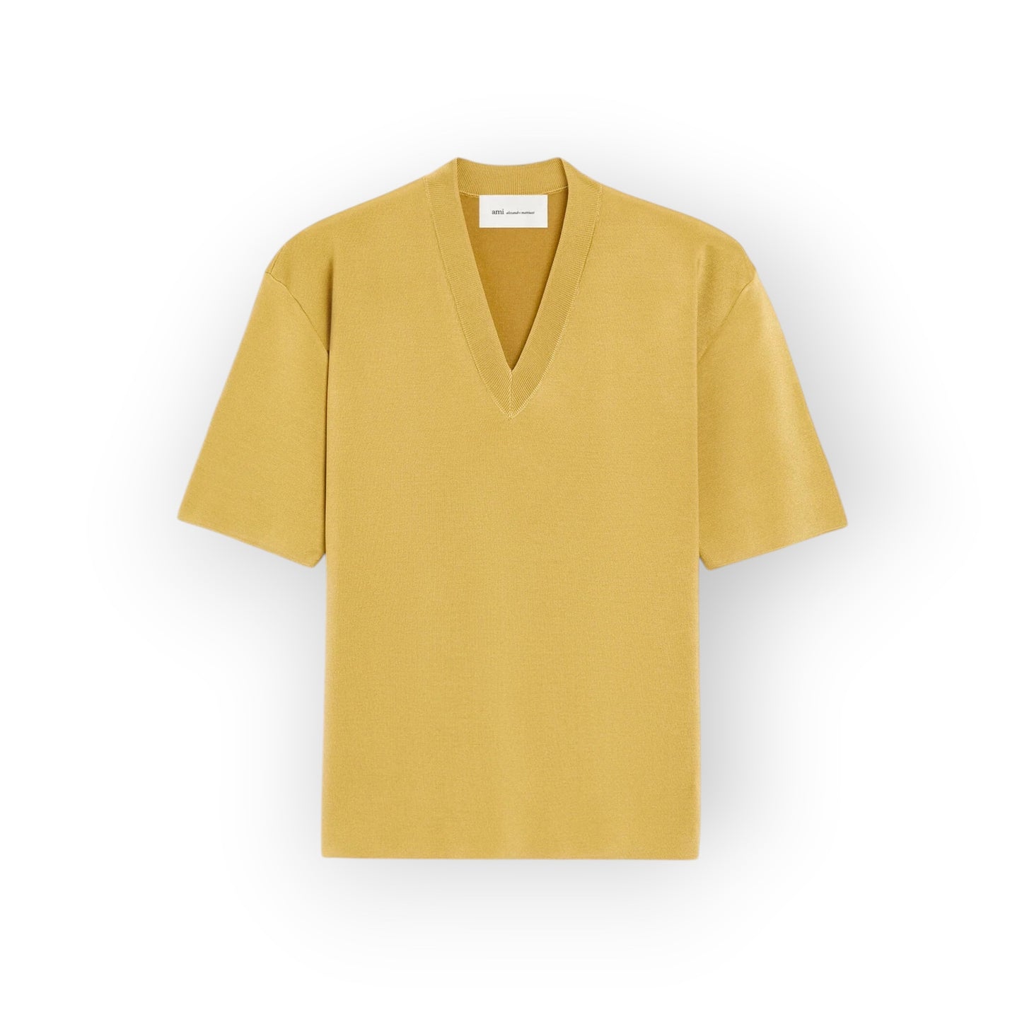 Pull Jaune en laine - Ami Paris