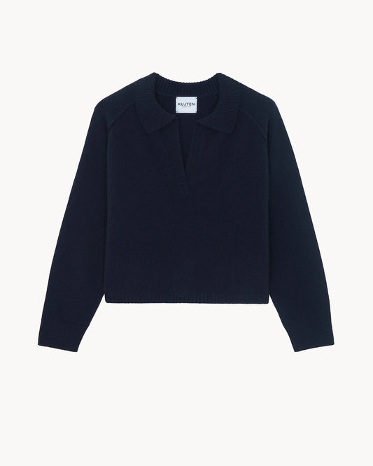 Pull Aenora Bleu Marine - Kujten