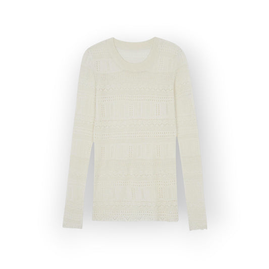 Pull Semeti Blanc - Kujten