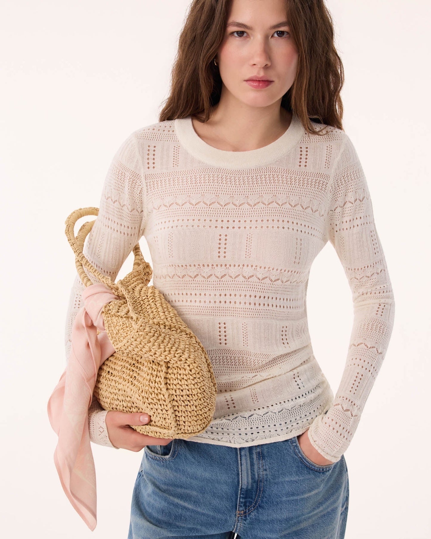 Pull Semeti Blanc - Kujten