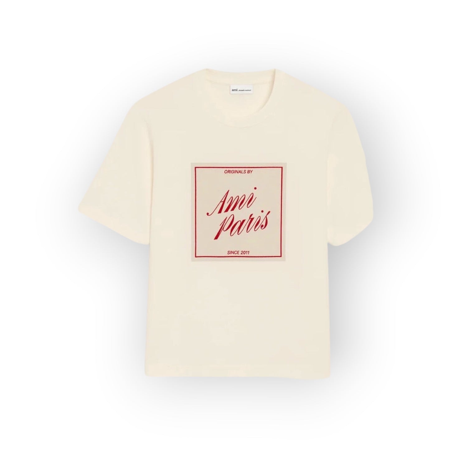 T-shirt Creme - Ami Paris