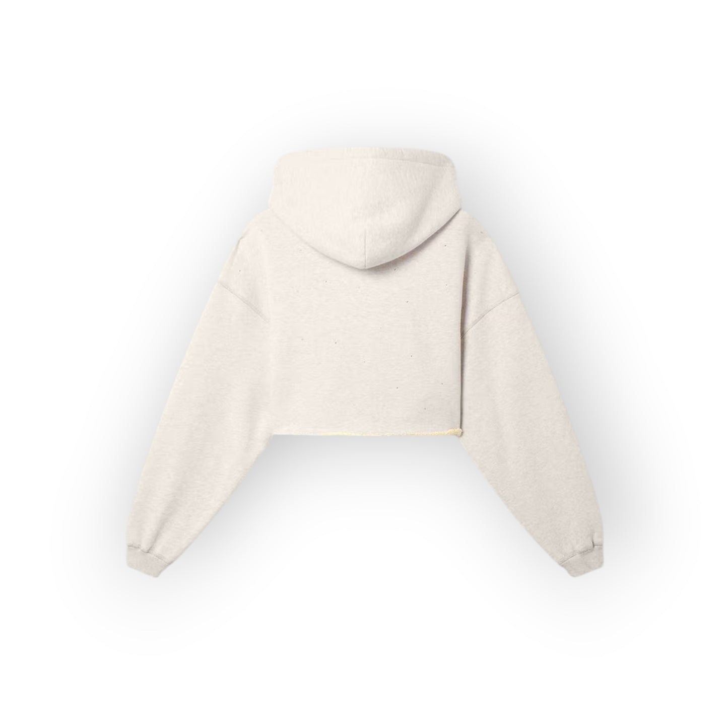 Sweat-shirt cropped gris chiné - Golden Goose