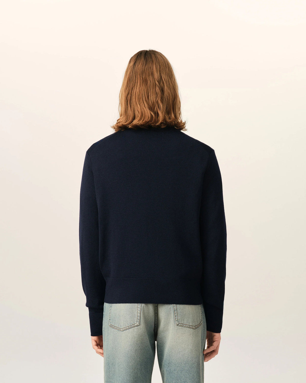 Pull Marine / Rouge - Ami Paris