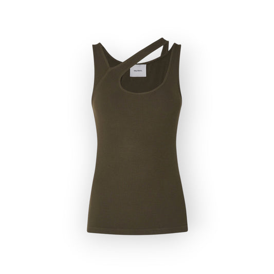 Asymmetrical Tank Green - Halfway