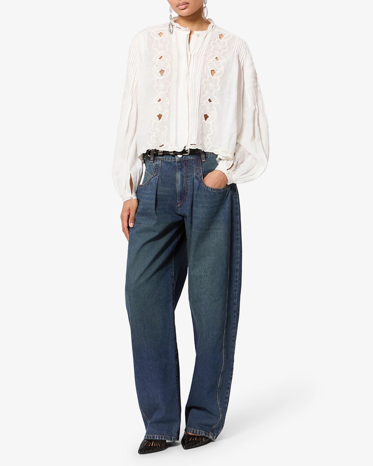 Jeans Lisha Faded Blue - Isabel Marant