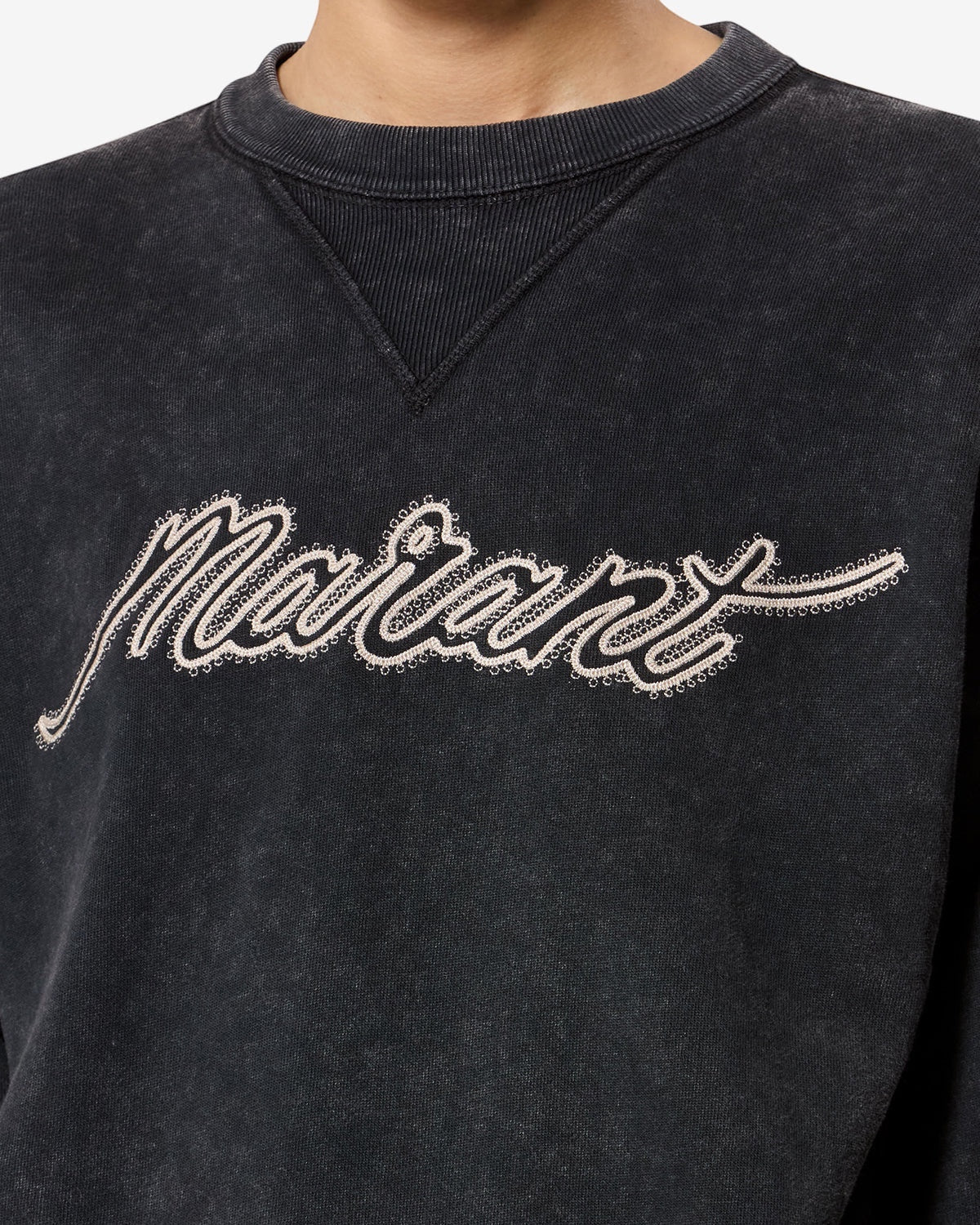 Sweat-shirt Rise Faded Black - Isabel Marant