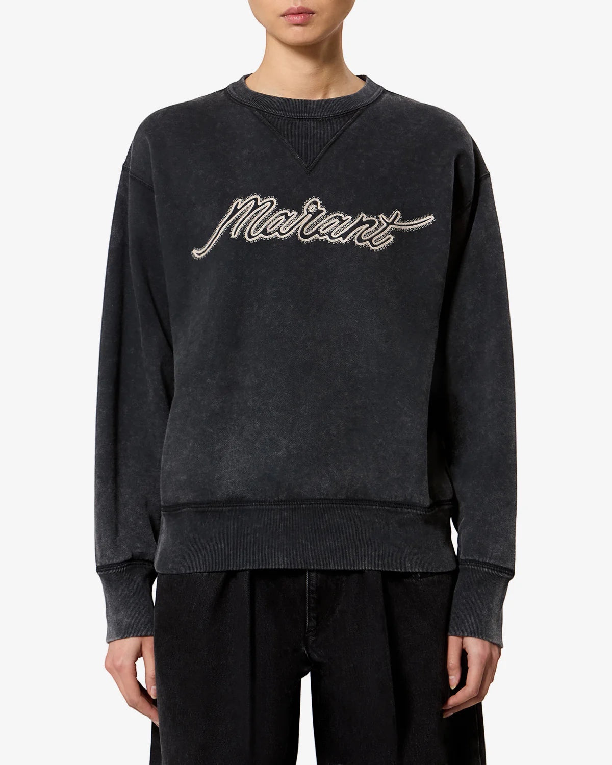 Sweat-shirt Rise Faded Black - Isabel Marant