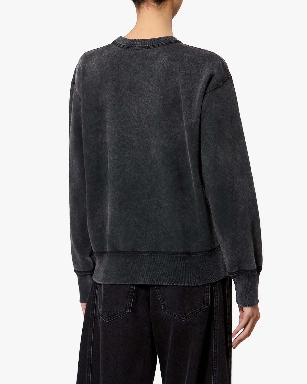 Sweat-shirt Rise Faded Black - Isabel Marant