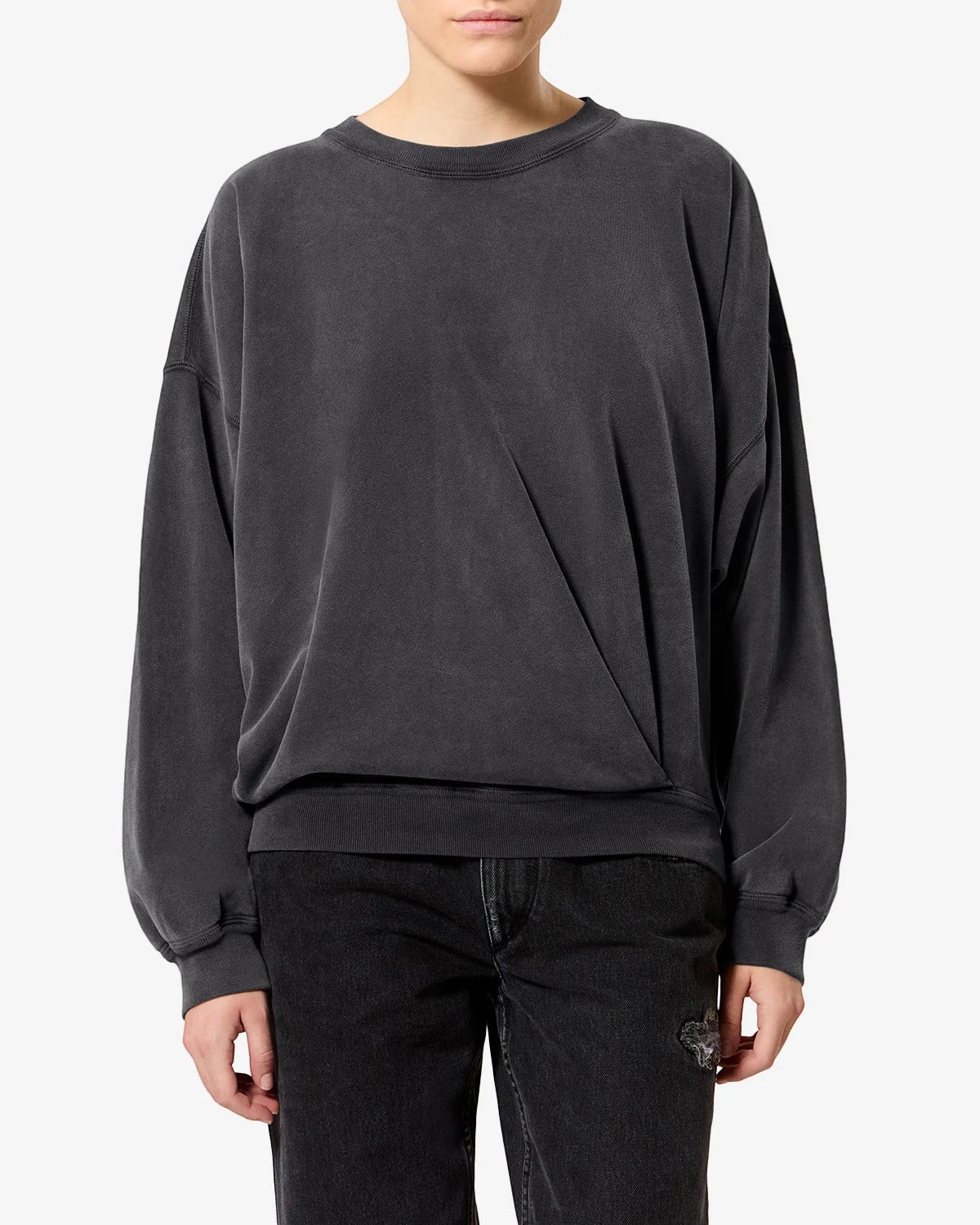 Sweat-shirt Sauria Faded Black - Isabel Marant