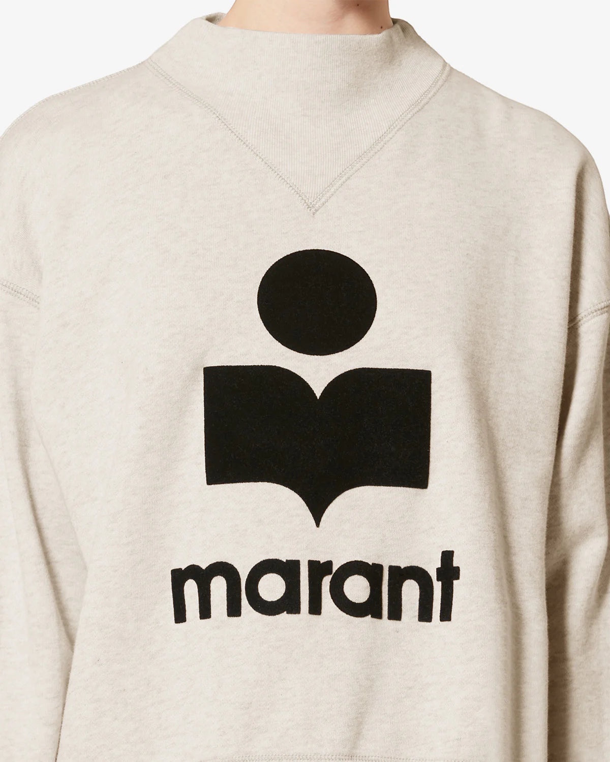 Sweat-shirt Moby Écru - Isabel Marant