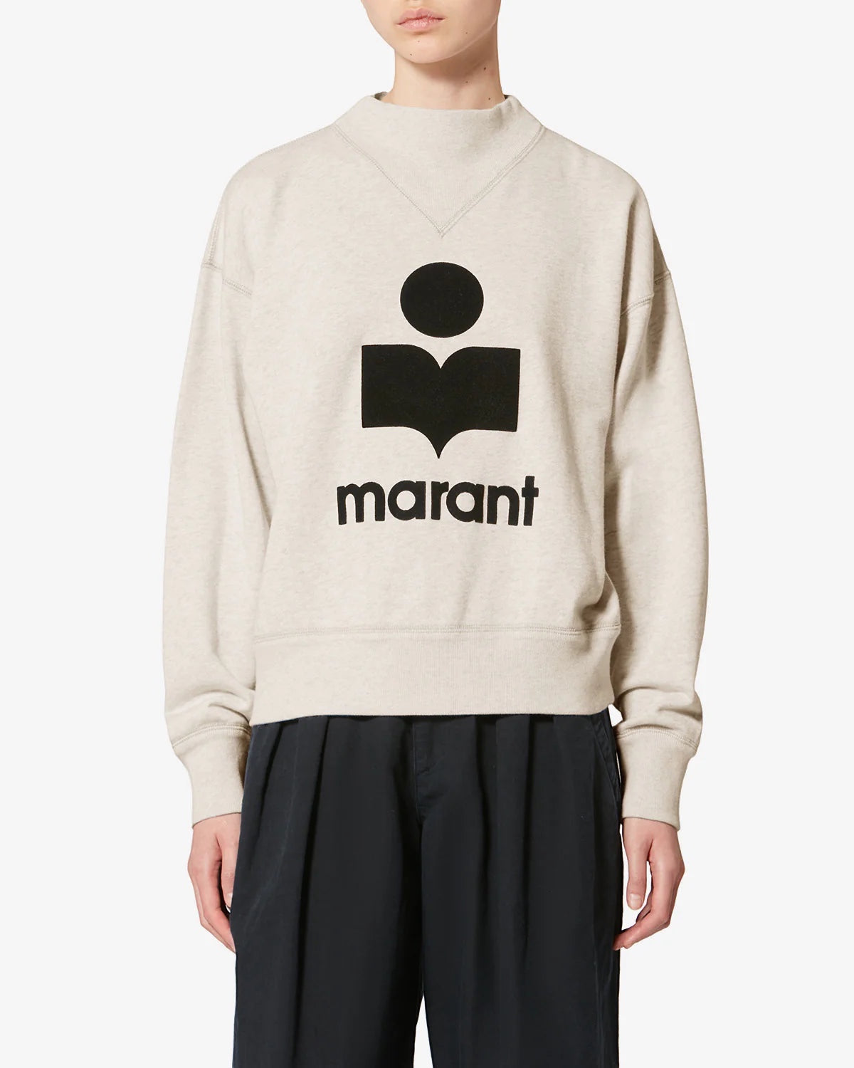 Sweat-shirt Moby Écru - Isabel Marant