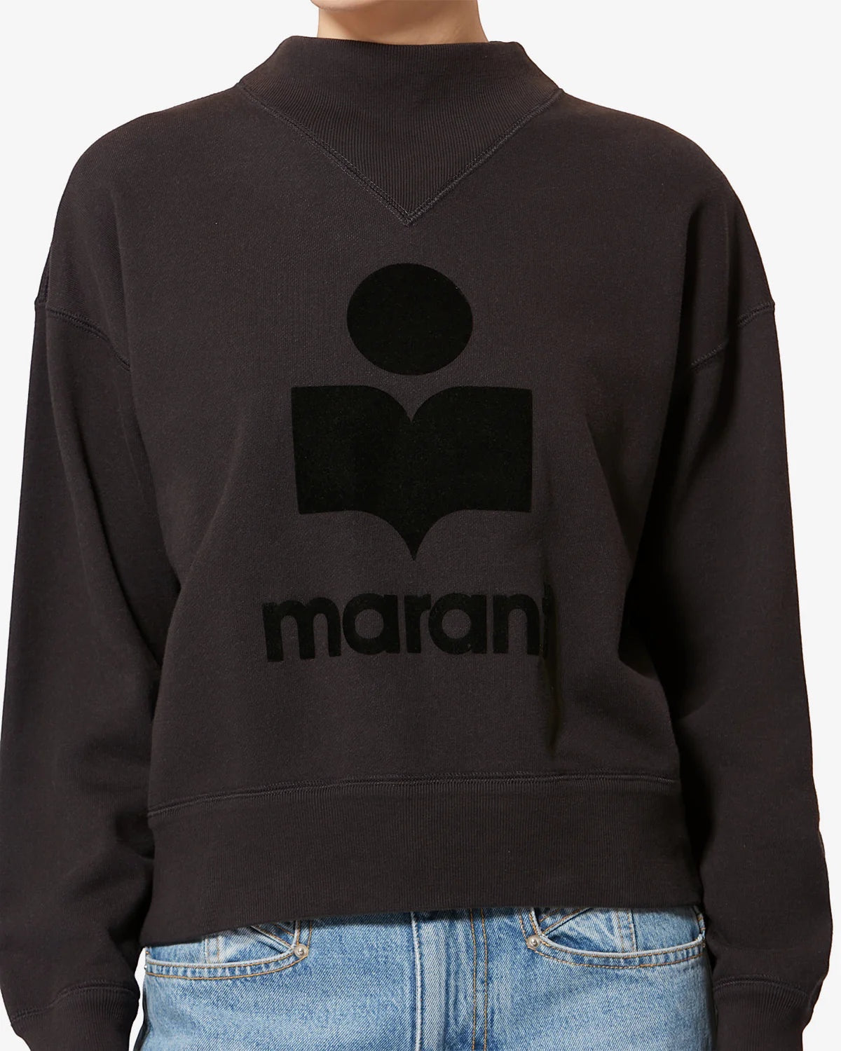 Sweat-shirt Moby Faded Black - Isabel Marant