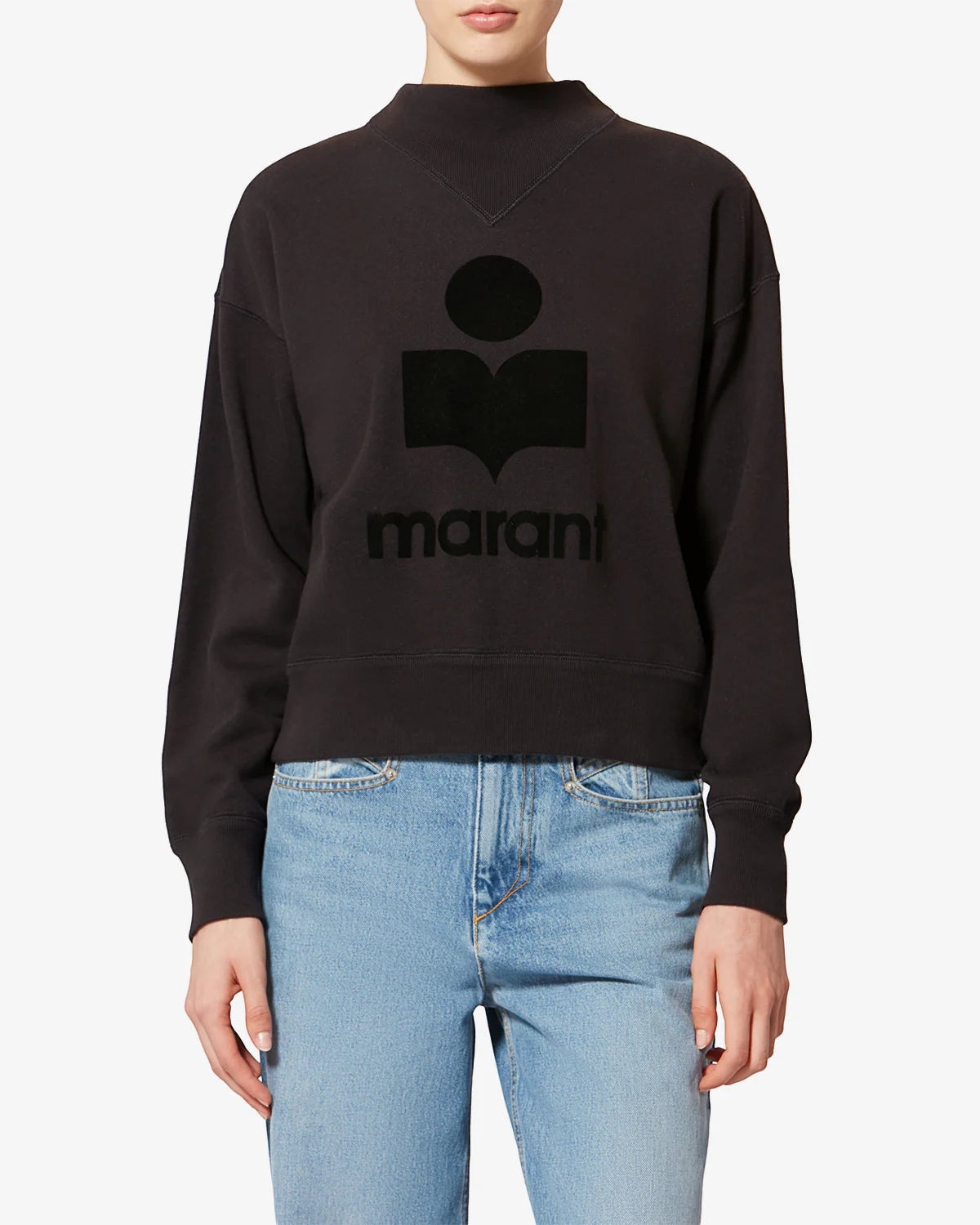 Sweat-shirt Moby Faded Black - Isabel Marant