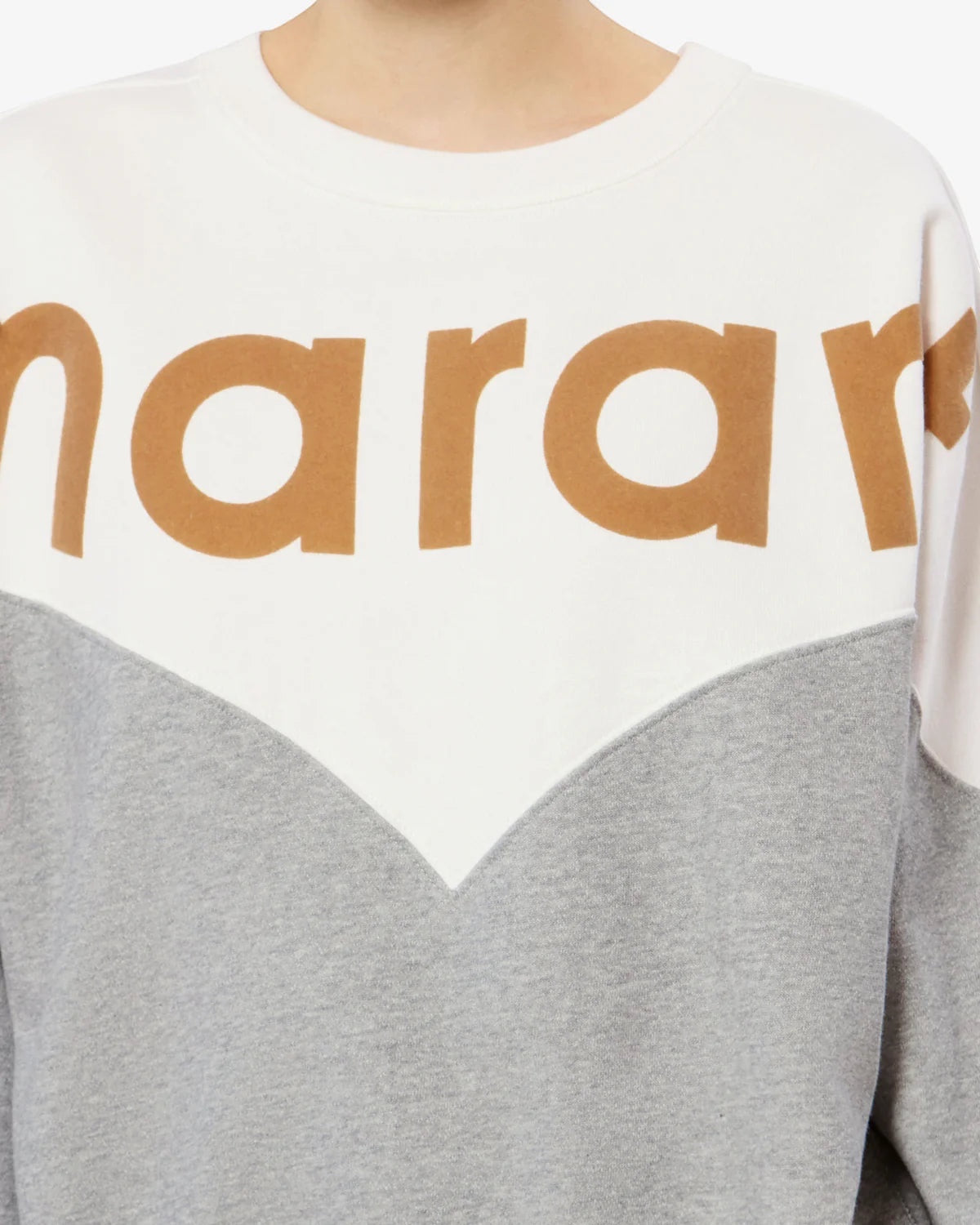 Sweat-shirt Houston Blanc / Gris - Isabel Marant