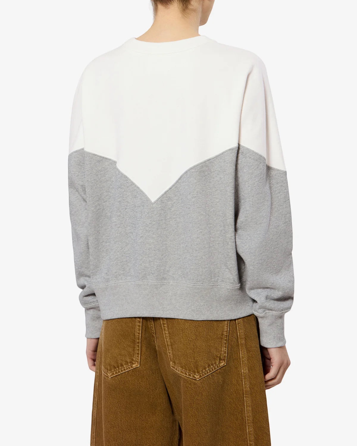 Sweat-shirt Houston Blanc / Gris - Isabel Marant