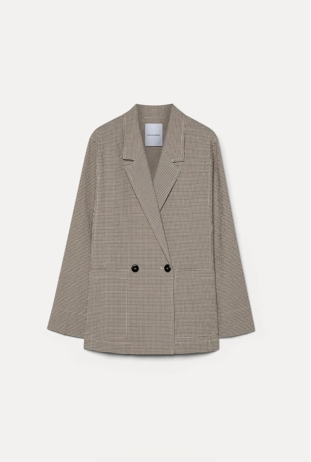 Veste Cotton micro-vichy - Pomandère