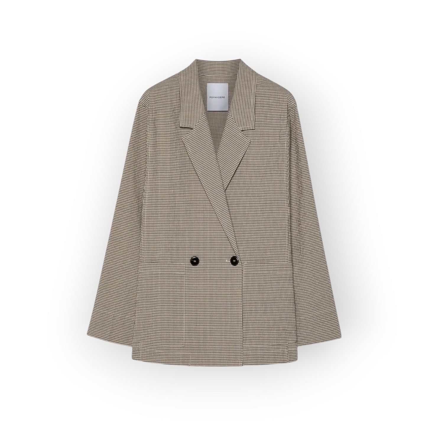Veste Cotton micro-vichy - Pomandère