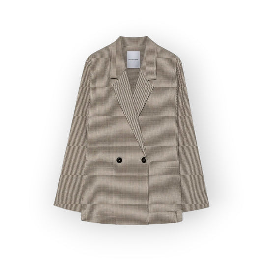 Veste Cotton micro-vichy - Pomandère