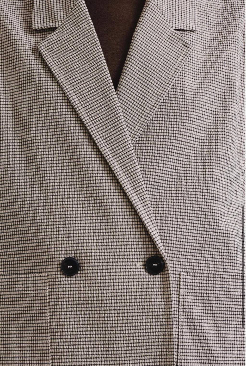 Veste Cotton micro-vichy - Pomandère