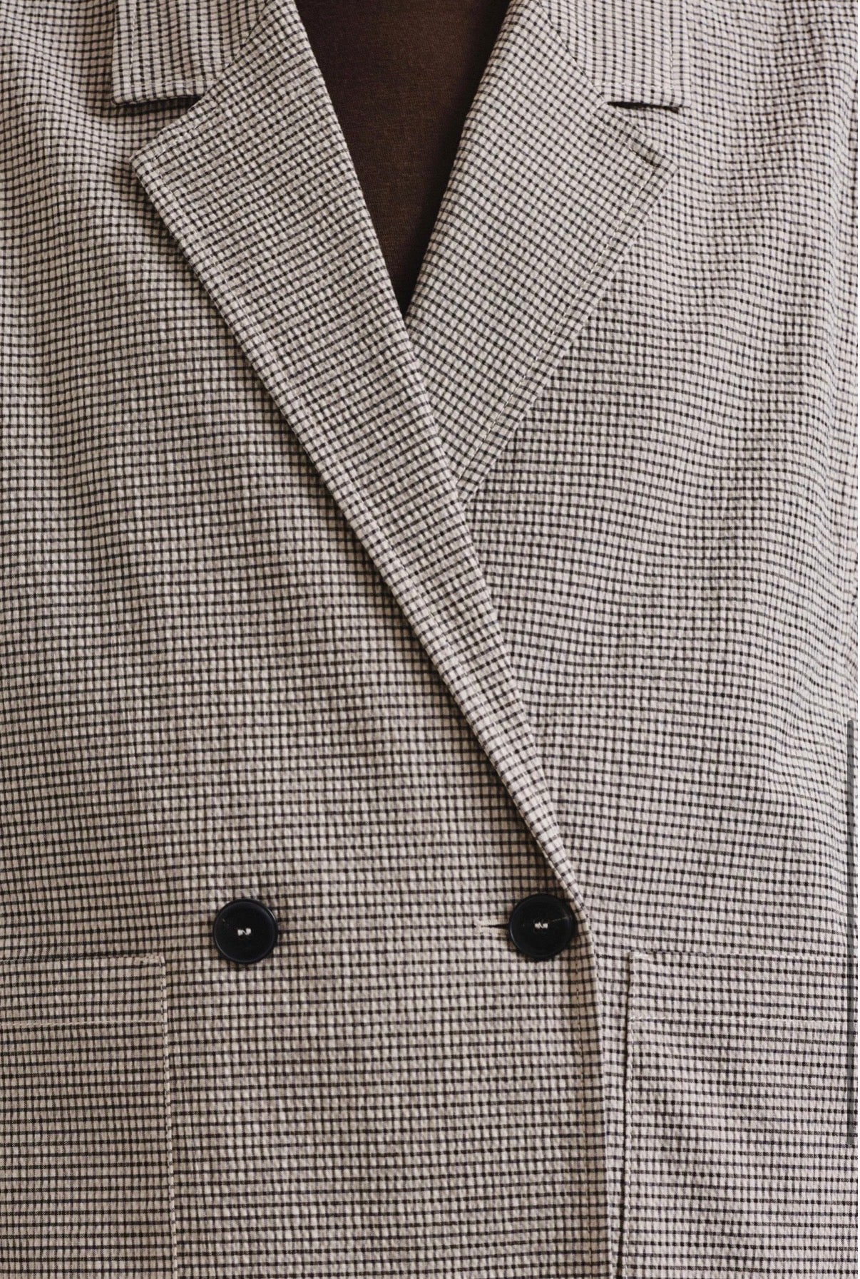 Veste Cotton micro-vichy - Pomandère