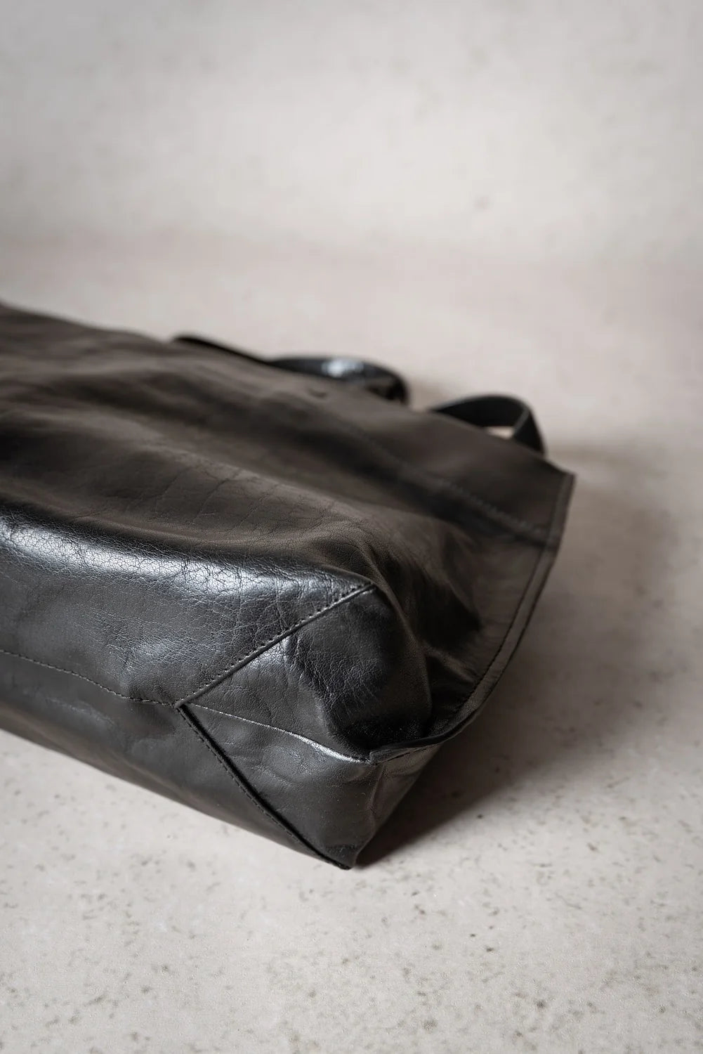 Sac Elli Black Crushed - Lihann George