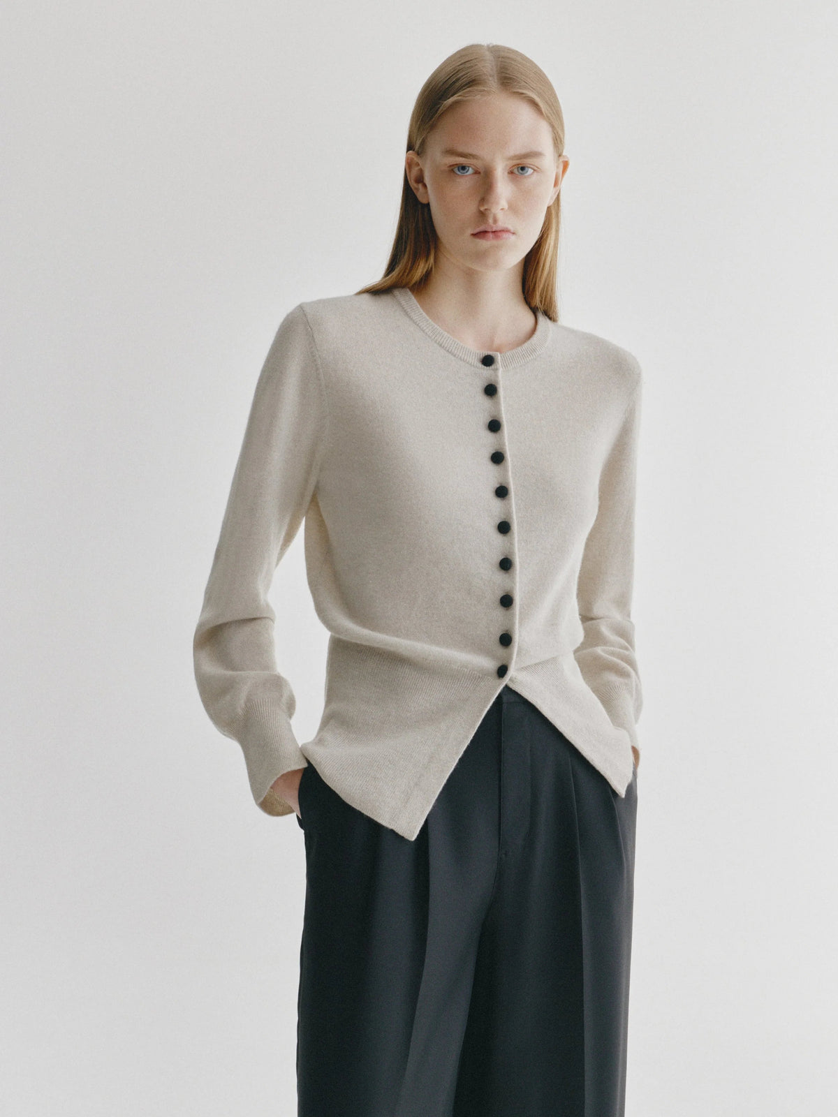 Cardigan Maven Oyster - Lisa Yang