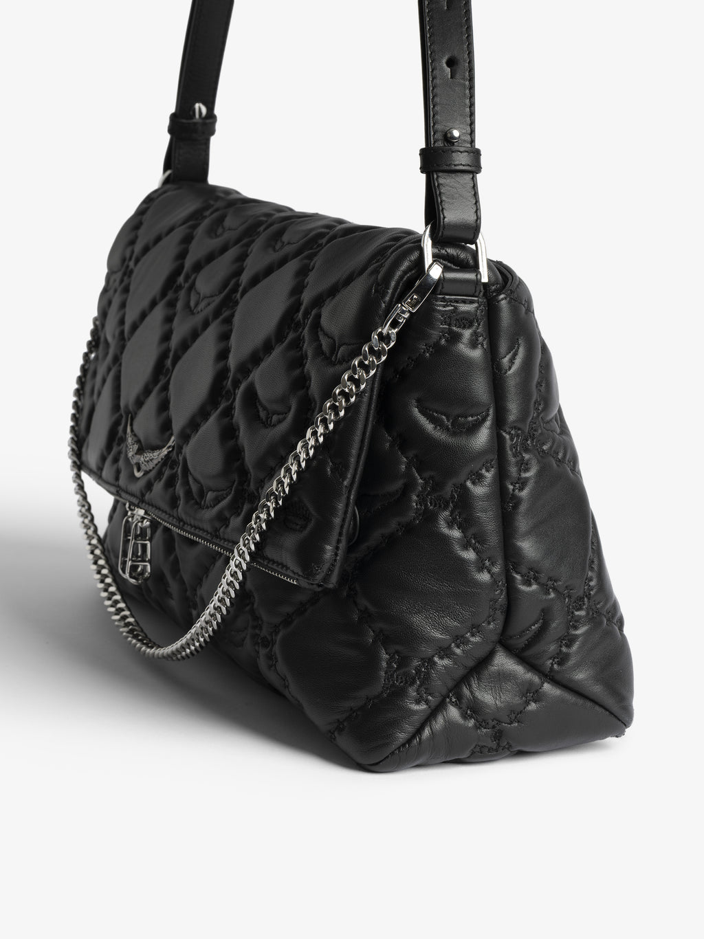 Rocky II XL Quilted Monogram Bag - Zadig & Voltaire