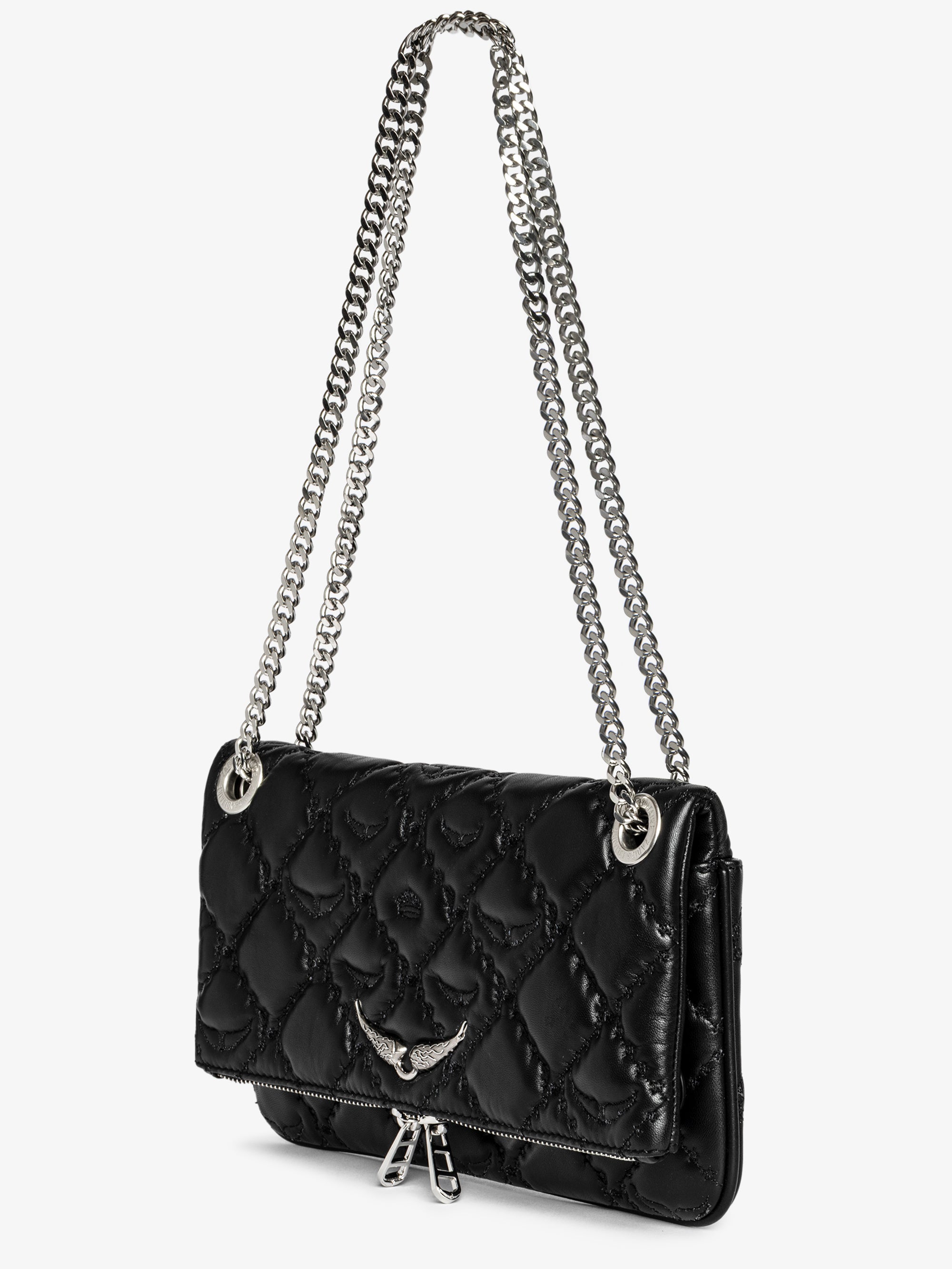Rock II Quilted Monogram Clutch - Zadig & Voltaire