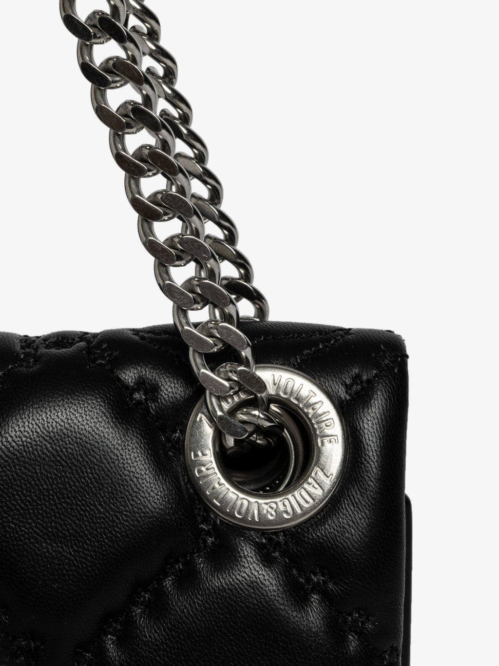 Rock II Quilted Monogram Clutch - Zadig & Voltaire