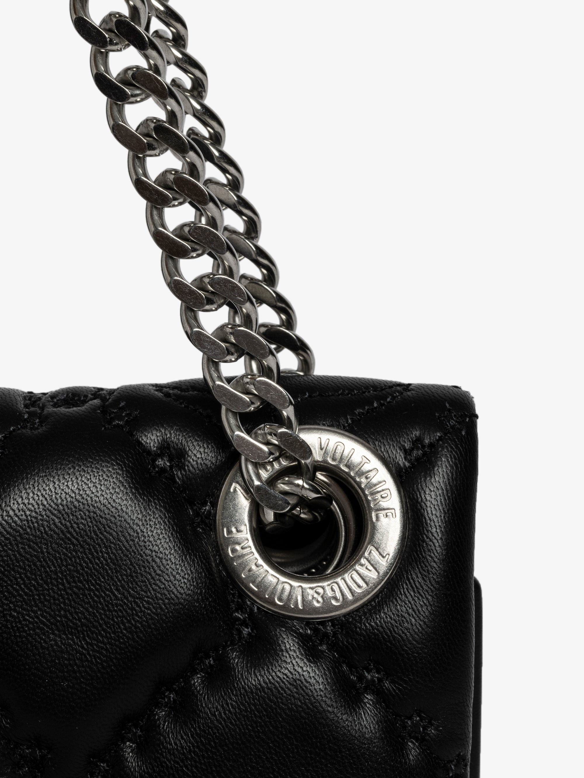 Rock II Quilted Monogram Clutch - Zadig & Voltaire