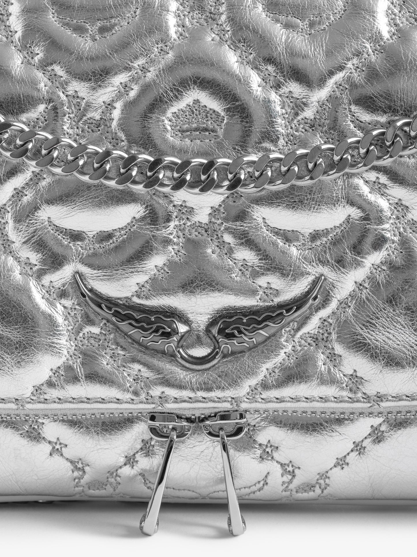 Clutch Rock II Metal Monogram - Zadig & Voltaire