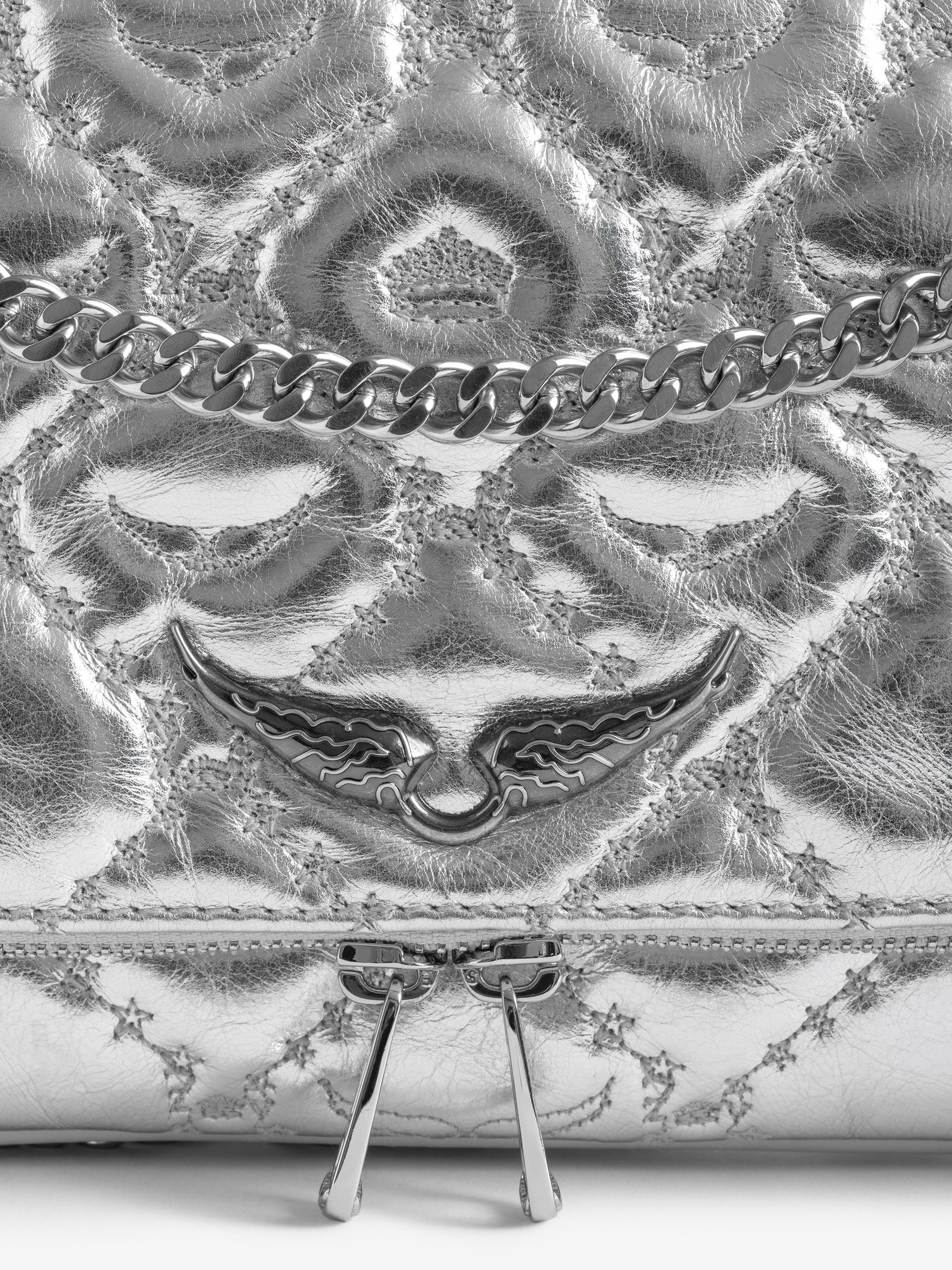 Clutch Rock II Metal Monogram - Zadig & Voltaire