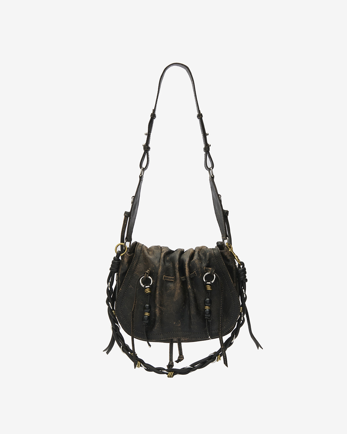 SAC BOLTON Marron Vintage - Isabel Marant