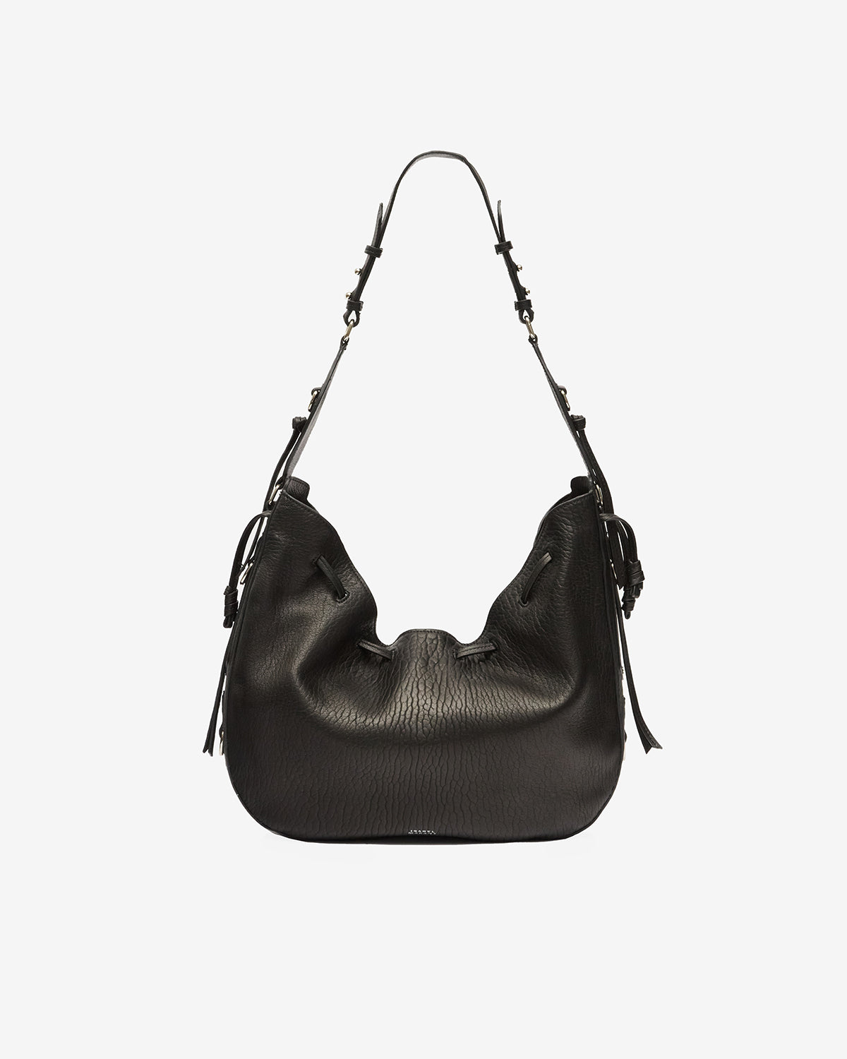 SAC BOLTON HOBO Noir et Argenté - Isabel Marant