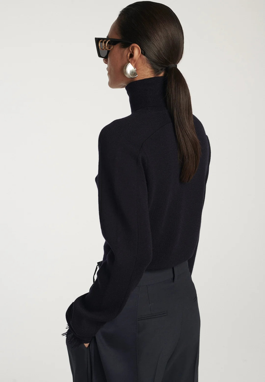 Pull Turtle Neck Navy - Frenken