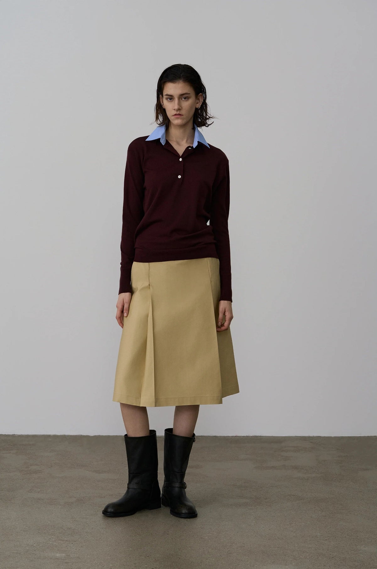 Top Polo "Detachable Collar" Wine - System