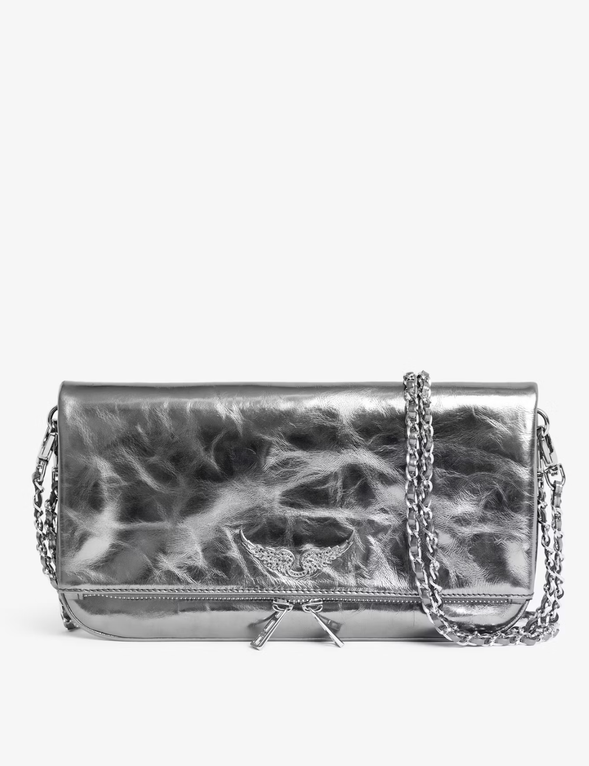 Rock Vintage Metal Clutch - Zadig & Voltaire