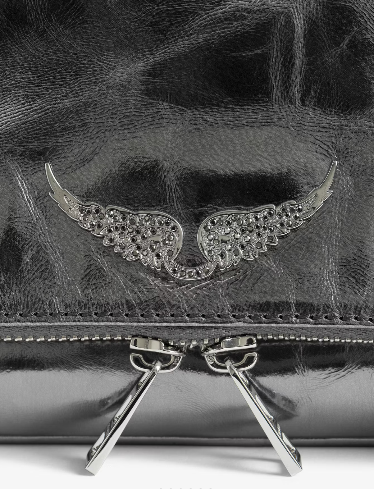 Rock Vintage Metal Clutch - Zadig & Voltaire