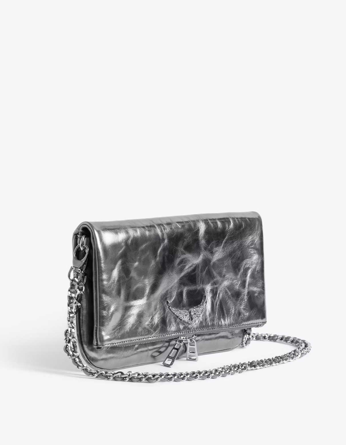 Rock Vintage Metal Clutch - Zadig & Voltaire