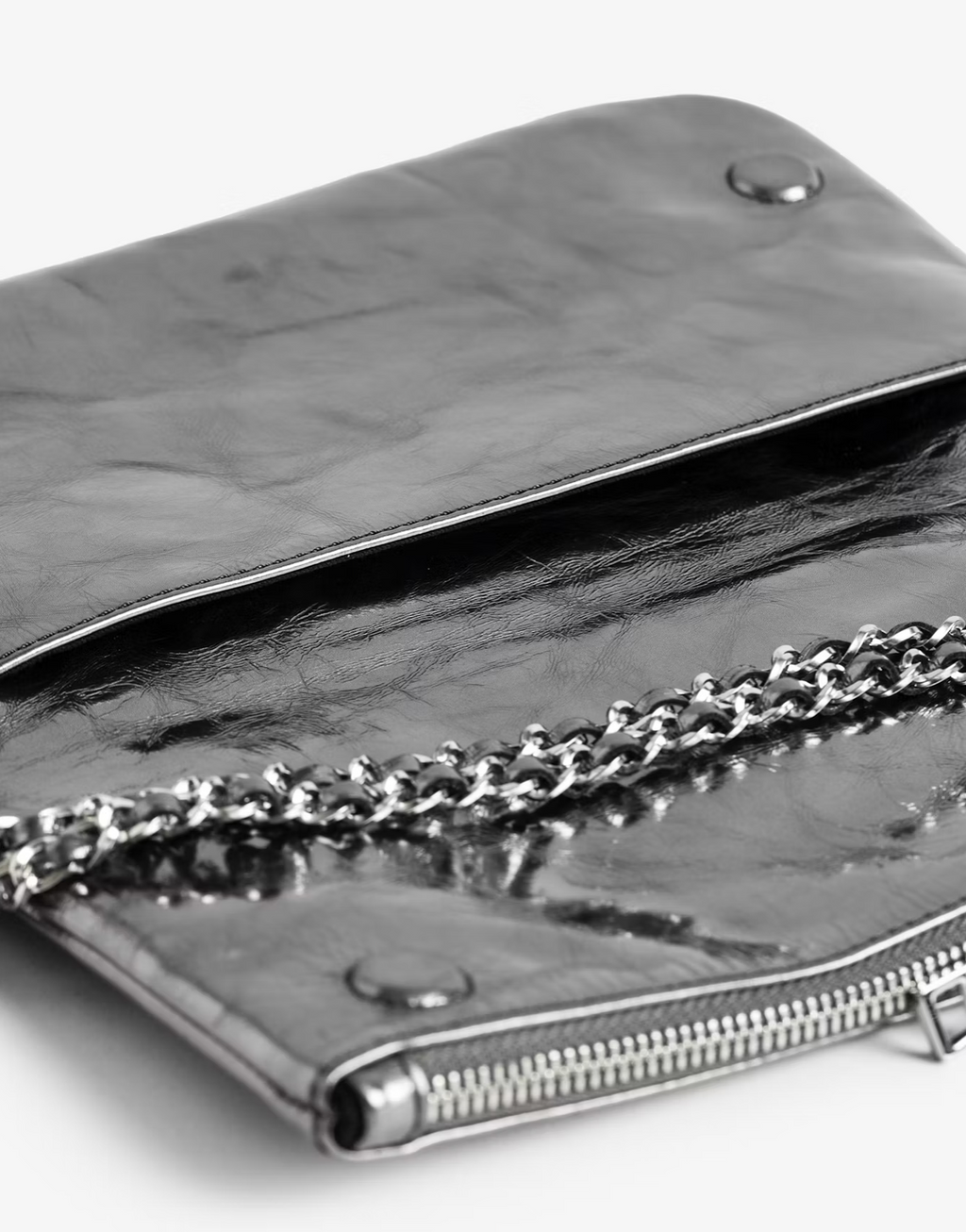 Rock Vintage Metal Clutch - Zadig & Voltaire